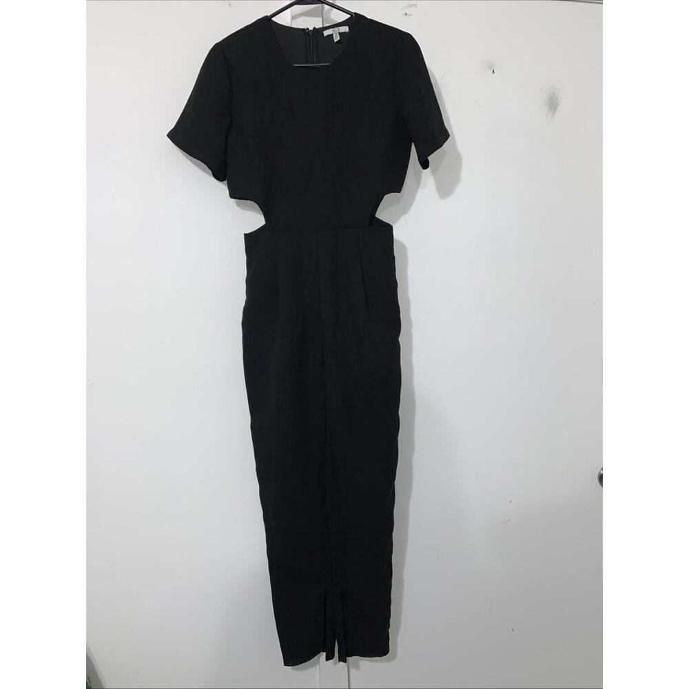 Revolve Asilio Blk Cut Out Jumpsuit $240 XS US2